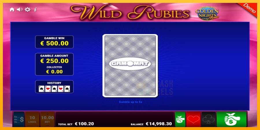 Wild Rubies Golden Nights macchina da gioco per soldi, immagine 9