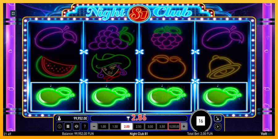 Night Club 81 macchina da gioco per soldi, immagine 1