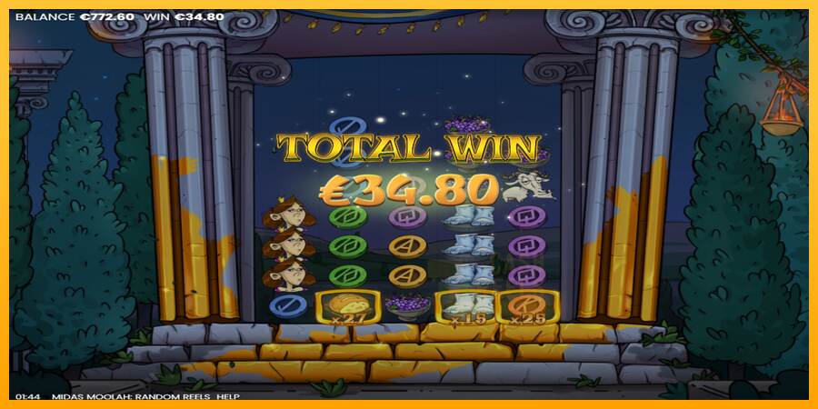 Midas Moolah Random Reels macchina da gioco per soldi, immagine 5