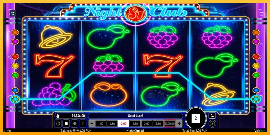 Night Club 81 macchina da gioco per soldi, immagine 3