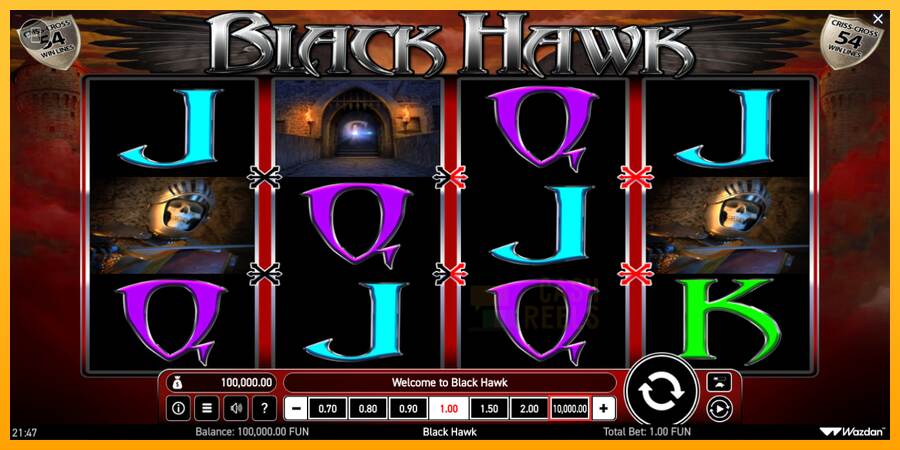 Black Hawk macchina da gioco per soldi, immagine 1