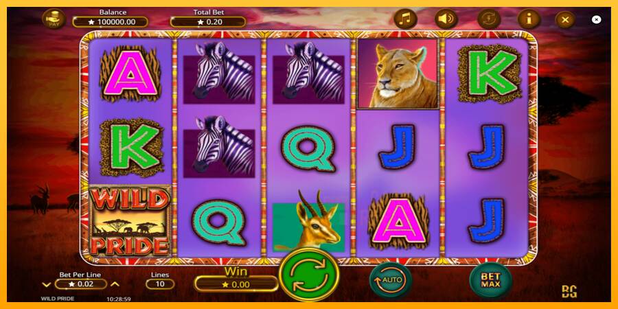 Wild Pride macchina da gioco per soldi, immagine 2