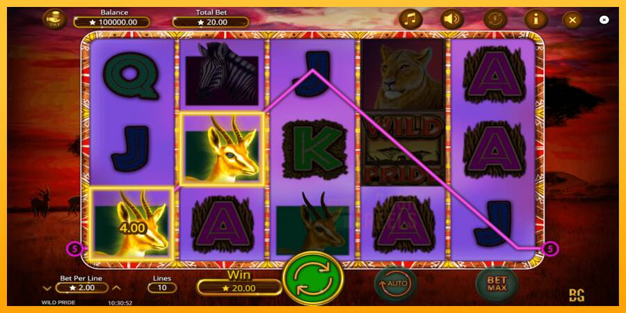 Wild Pride macchina da gioco per soldi, immagine 4