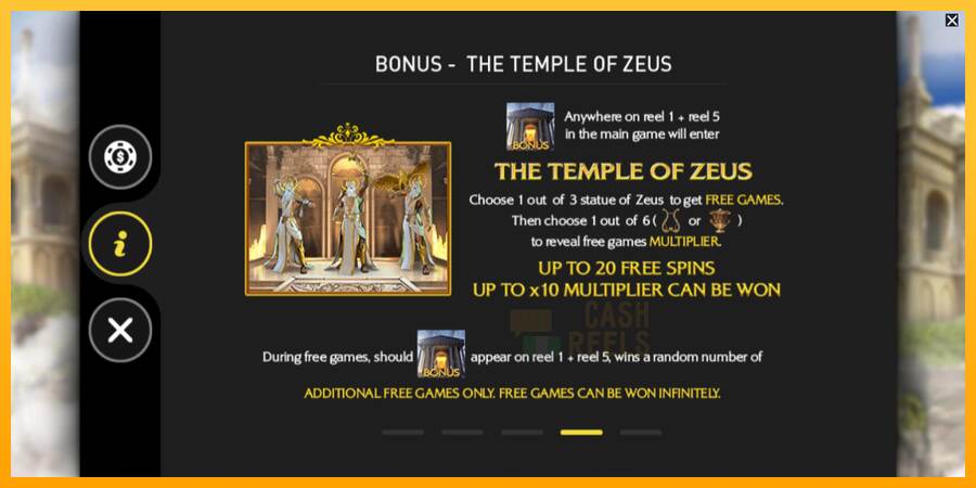 Zeus King of Gods macchina da gioco per soldi, immagine 6