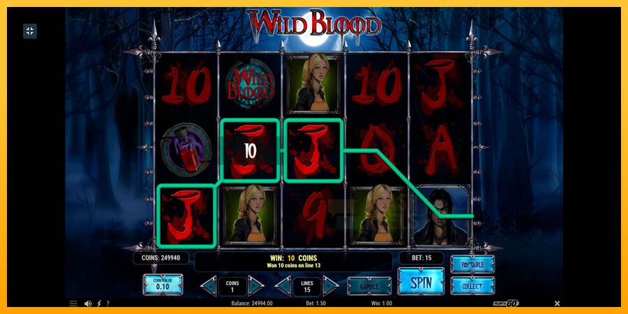 Wild Blood macchina da gioco per soldi, immagine 6