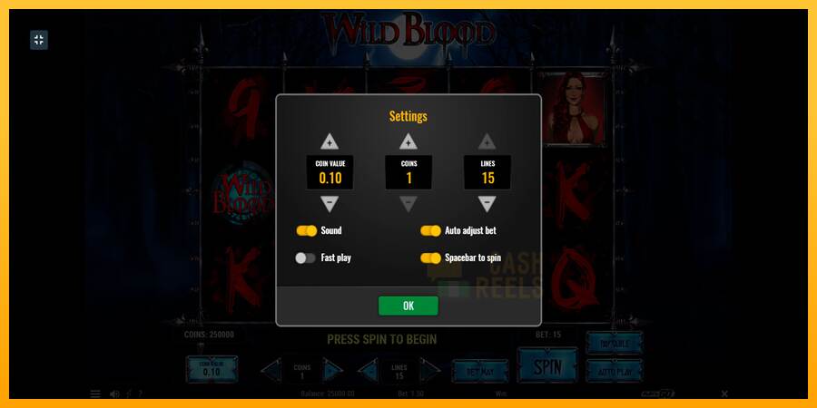 Wild Blood macchina da gioco per soldi, immagine 7