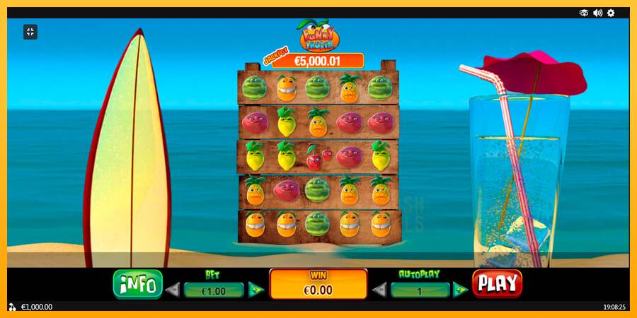 Funky Fruits macchina da gioco per soldi, immagine 1