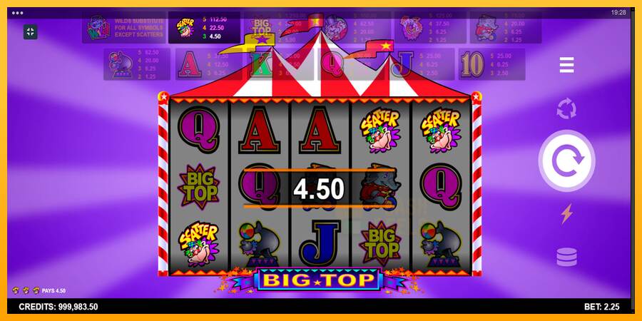 Big Top macchina da gioco per soldi, immagine 3