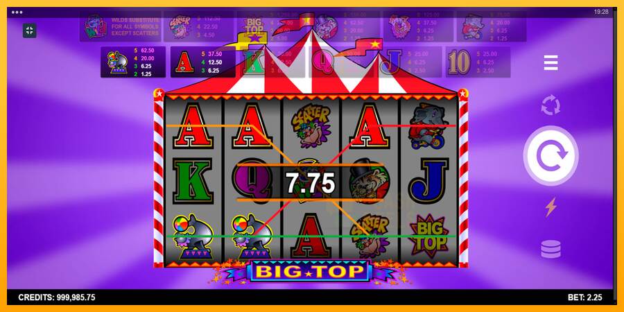 Big Top macchina da gioco per soldi, immagine 4