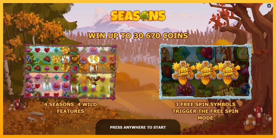 Seasons macchina da gioco per soldi, immagine 1