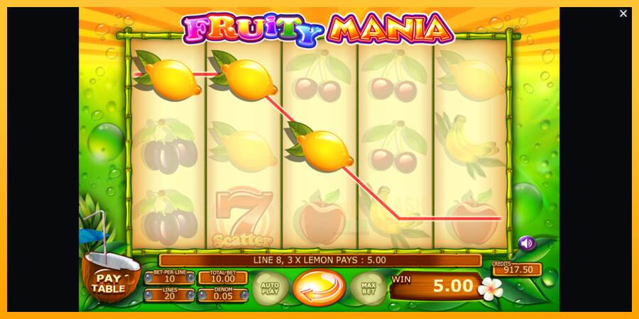 Fruity Mania macchina da gioco per soldi, immagine 3