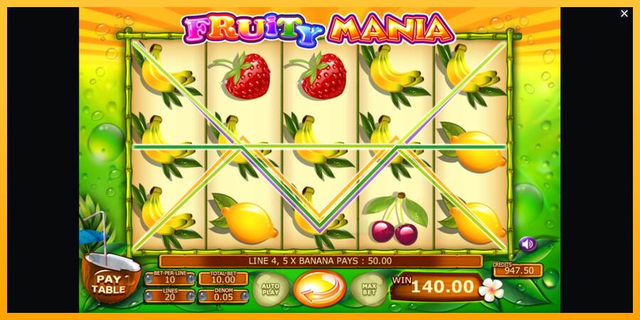 Fruity Mania macchina da gioco per soldi, immagine 5