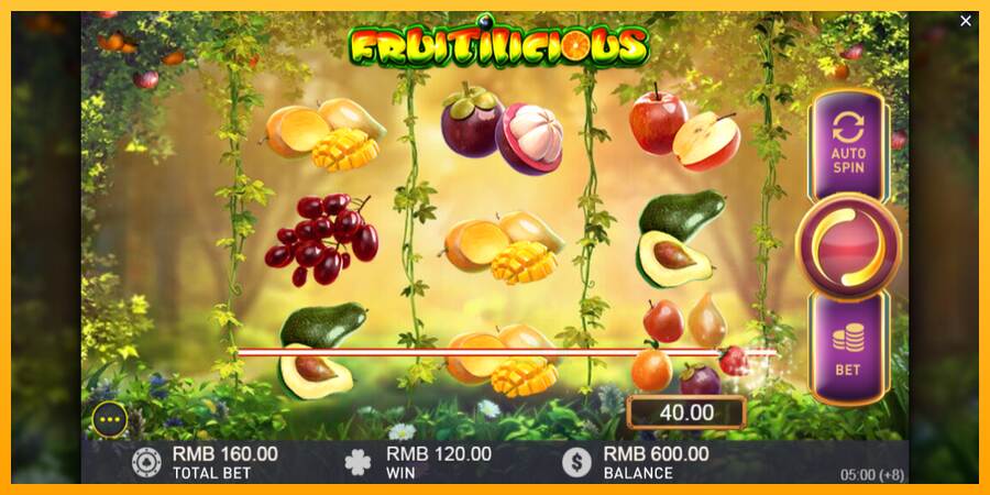 Fruitilicious macchina da gioco per soldi, immagine 4