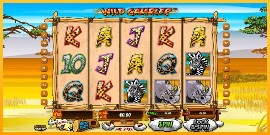 Wild Gambler macchina da gioco per soldi, immagine 1