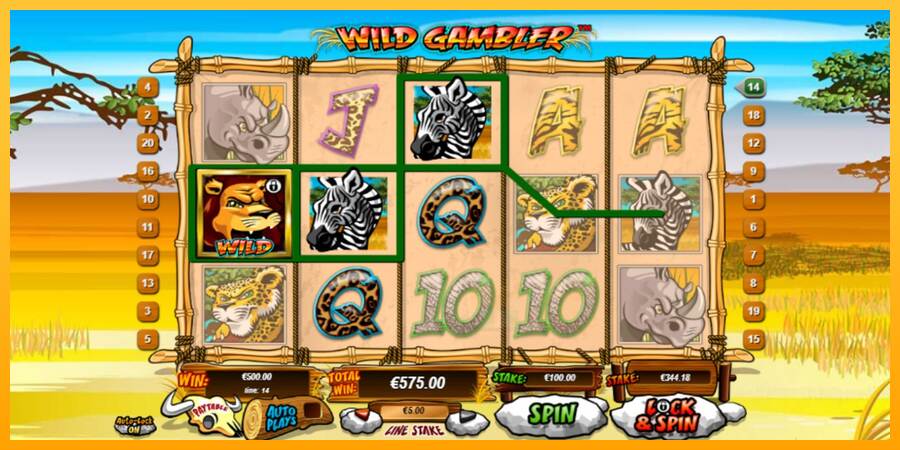 Wild Gambler macchina da gioco per soldi, immagine 2