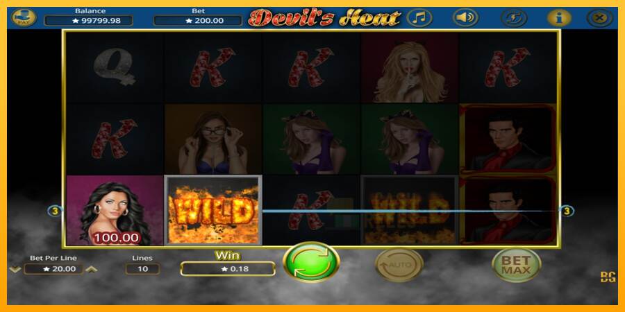 Devil’s Heat macchina da gioco per soldi, immagine 3