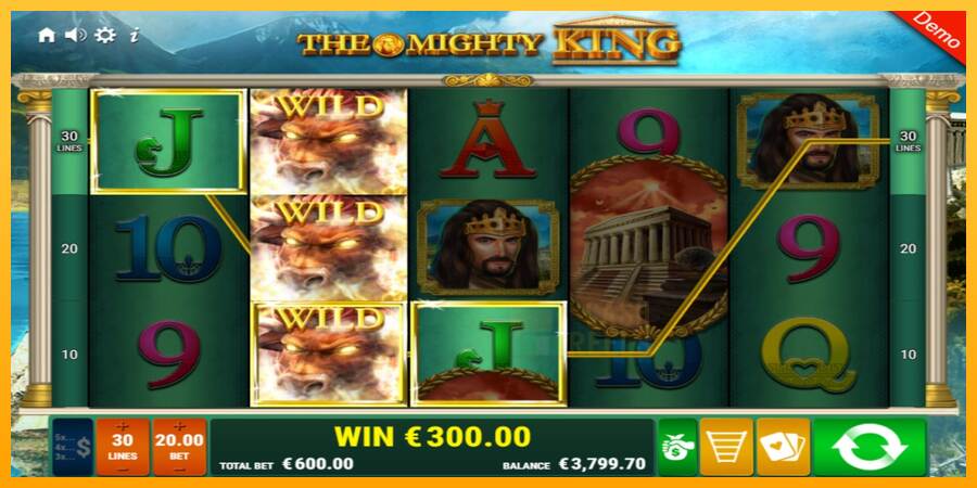 The Mighty King macchina da gioco per soldi, immagine 3