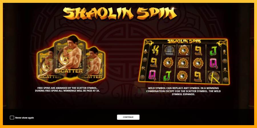 Shaolin Spin macchina da gioco per soldi, immagine 1