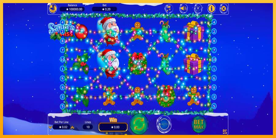 Santa´s Kiss macchina da gioco per soldi, immagine 1