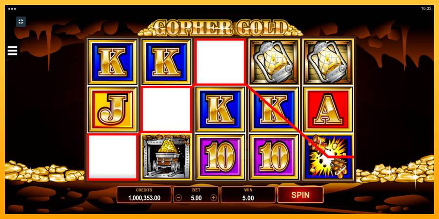 Gopher Gold macchina da gioco per soldi, immagine 3