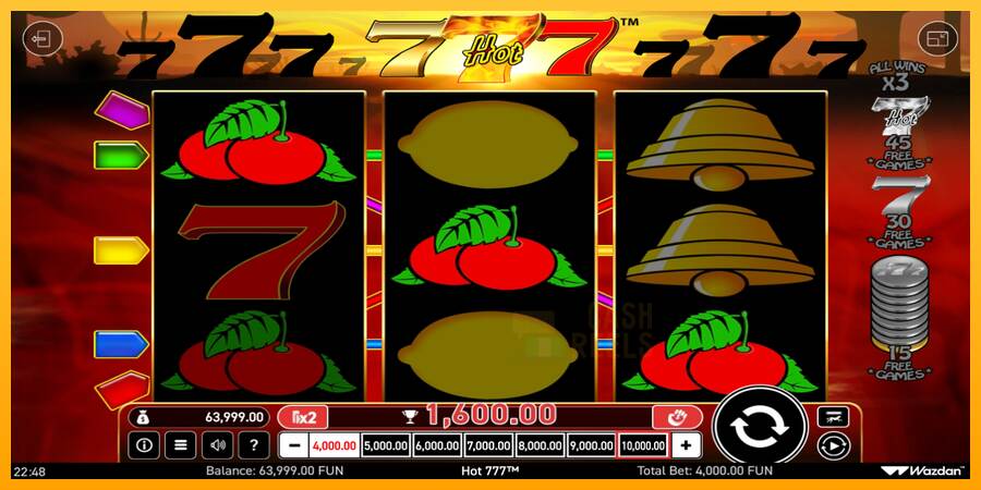 Hot 777 macchina da gioco per soldi, immagine 3