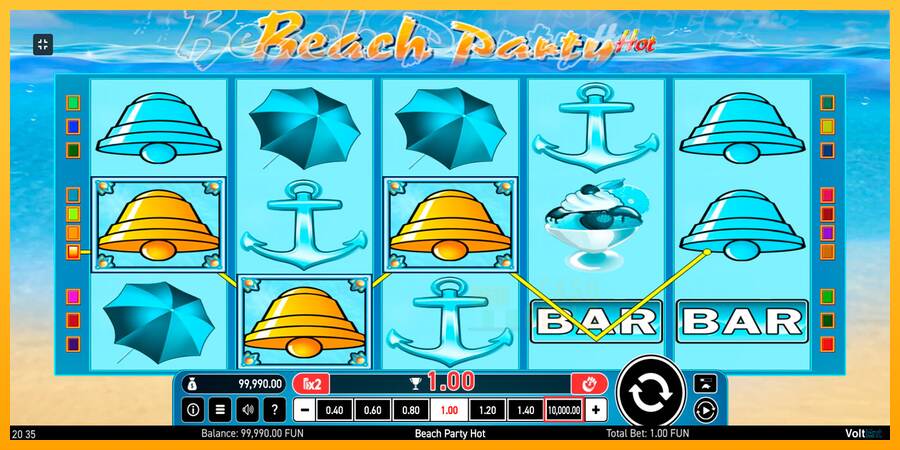 Beach Party Hot macchina da gioco per soldi, immagine 2