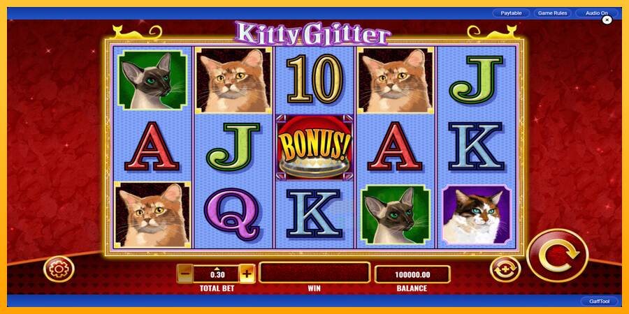 Kitty Glitter macchina da gioco per soldi, immagine 2