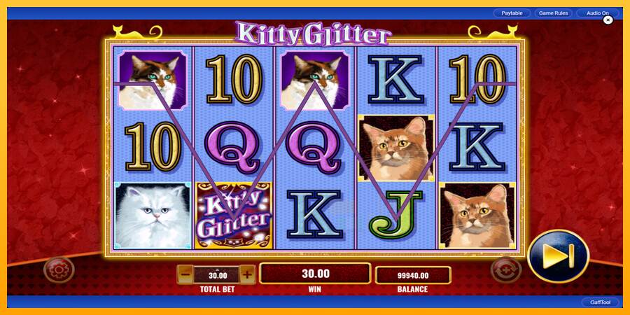 Kitty Glitter macchina da gioco per soldi, immagine 3