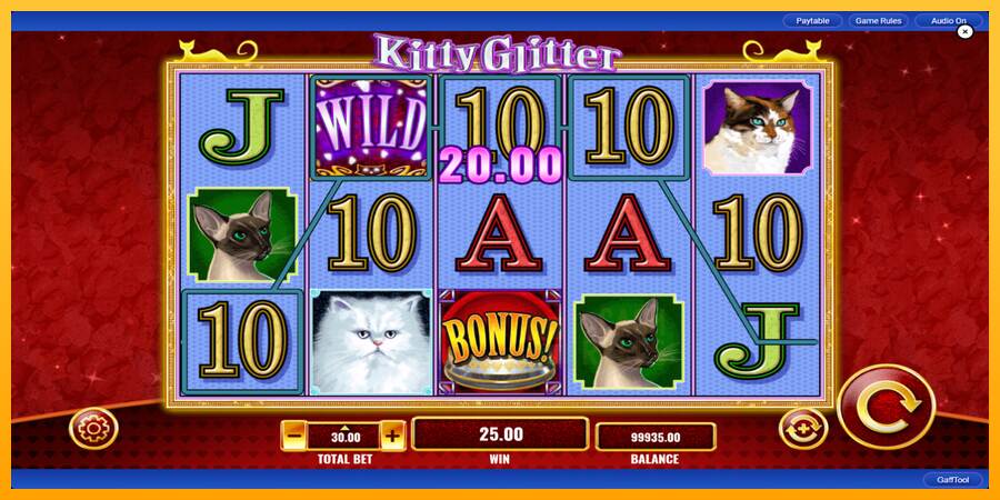 Kitty Glitter macchina da gioco per soldi, immagine 4