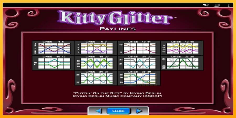 Kitty Glitter macchina da gioco per soldi, immagine 7