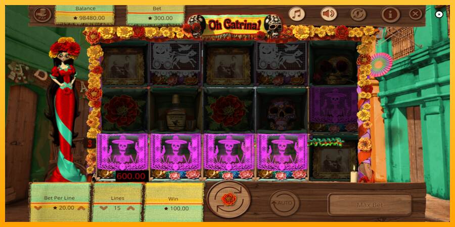 Oh Catrina macchina da gioco per soldi, immagine 5