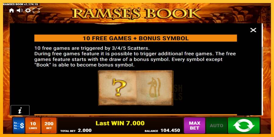 Ramses Book macchina da gioco per soldi, immagine 6