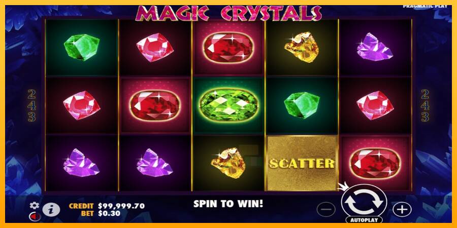 Magic Crystals macchina da gioco per soldi, immagine 2