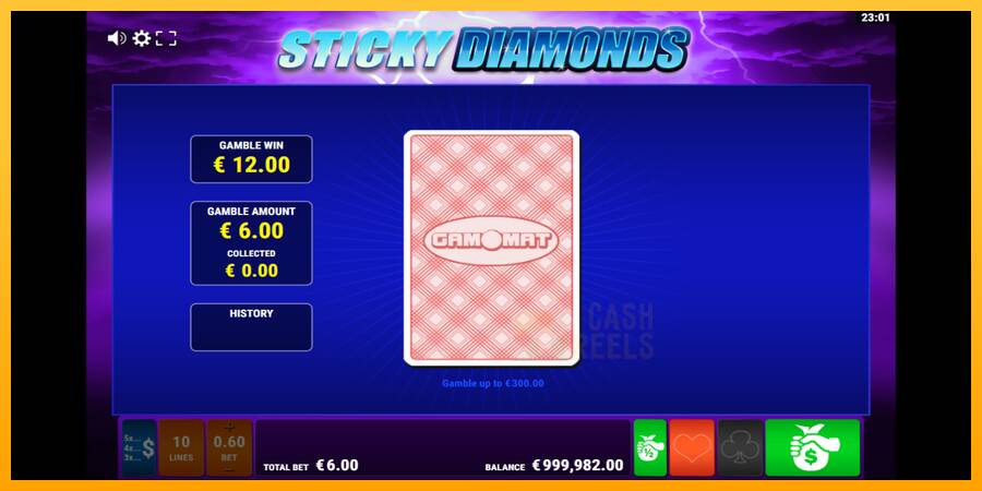 Sticky Diamonds macchina da gioco per soldi, immagine 3