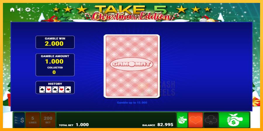 Take 5 Christmas Edition macchina da gioco per soldi, immagine 4