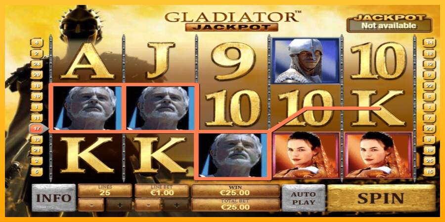 Gladiator Jackpot macchina da gioco per soldi, immagine 2