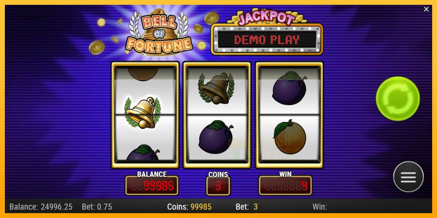 Bell of Fortune macchina da gioco per soldi, immagine 3