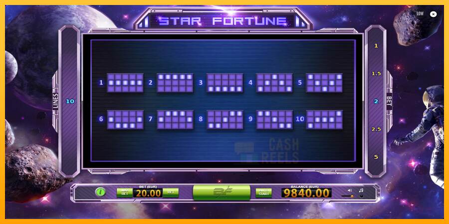 Star Fortune macchina da gioco per soldi, immagine 7