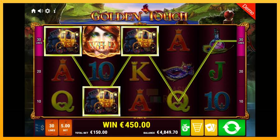 Golden Touch macchina da gioco per soldi, immagine 3