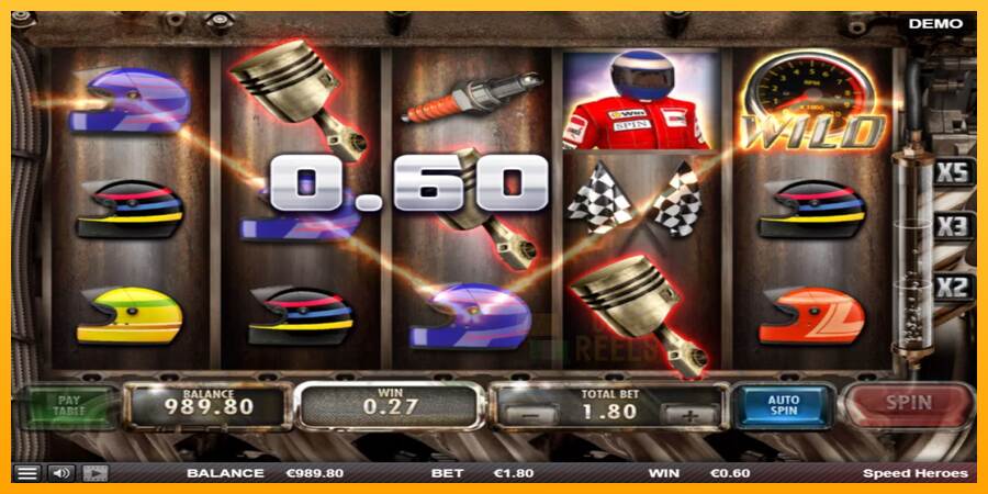 Speed Heroes macchina da gioco per soldi, immagine 3