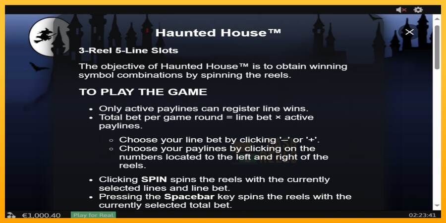 Haunted House macchina da gioco per soldi, immagine 4