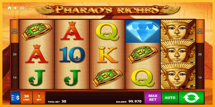 Pharaos Riches macchina da gioco per soldi, immagine 1