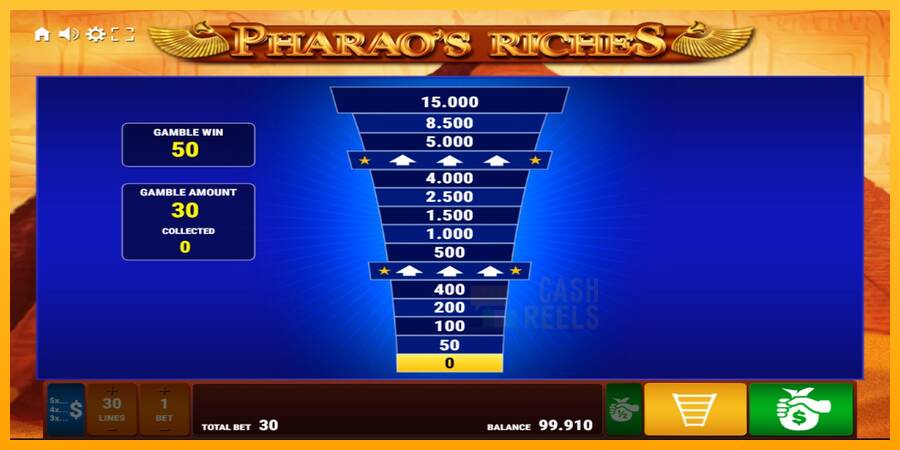 Pharaos Riches macchina da gioco per soldi, immagine 3