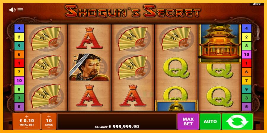 Shoguns Secret macchina da gioco per soldi, immagine 1