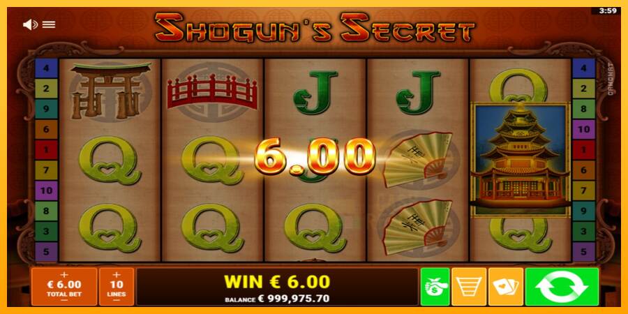 Shoguns Secret macchina da gioco per soldi, immagine 2