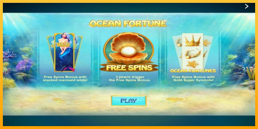 Ocean Fortune macchina da gioco per soldi, immagine 1