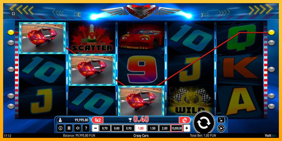 Crazy Cars macchina da gioco per soldi, immagine 3