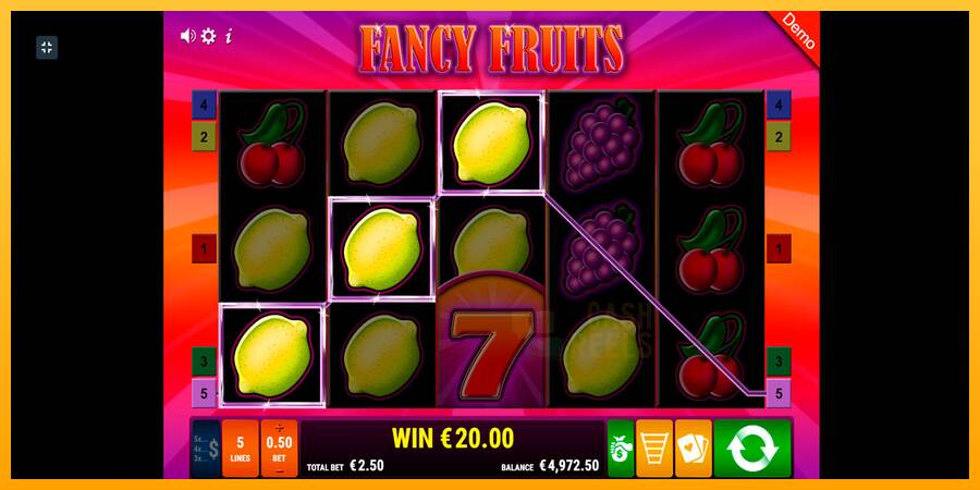 Fancy Fruits macchina da gioco per soldi, immagine 4