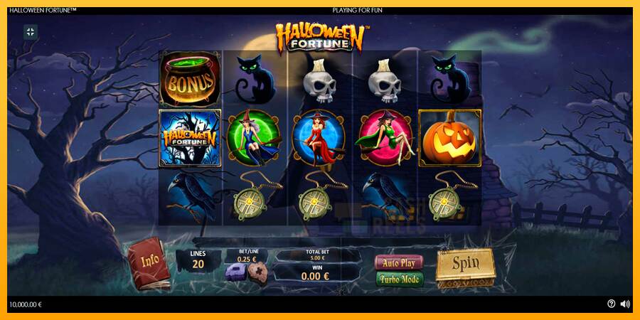 Halloween Fortune macchina da gioco per soldi, immagine 1