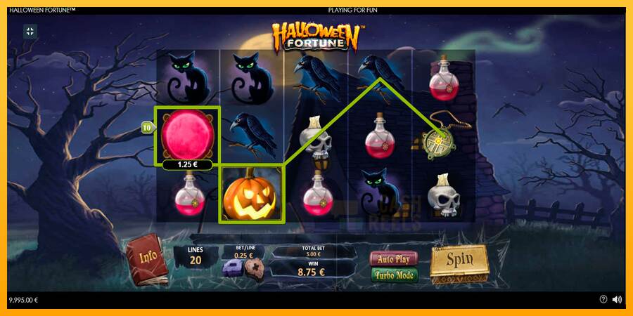 Halloween Fortune macchina da gioco per soldi, immagine 4